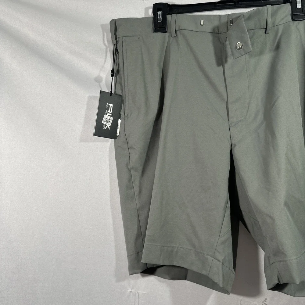 NWT $115 Rlx Ralph Lauren [ 38 ] Golf Tailored Fit Performance Shorts Grey U1663